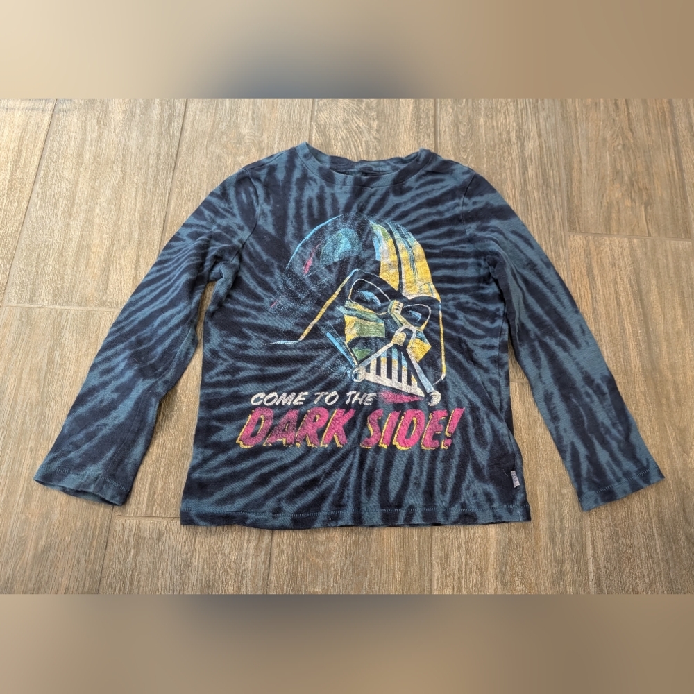 Star Wars Dark Side Long Sleeve Shirt - Black and Yellow